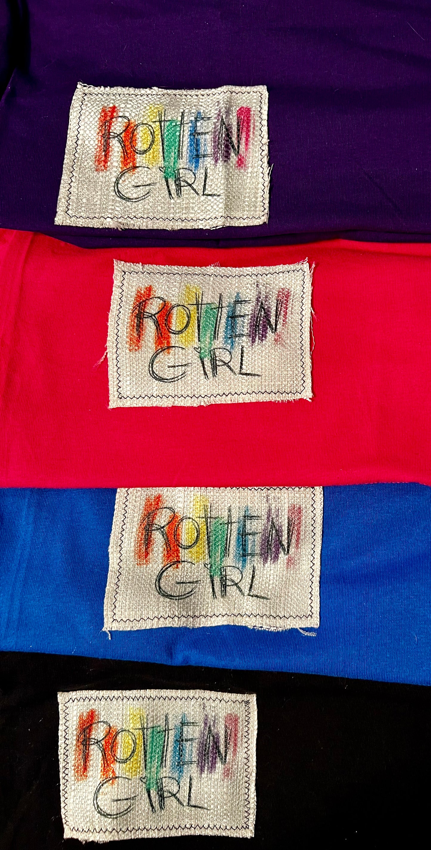 Rotten Girl Tag Short Sleeve T-shirt