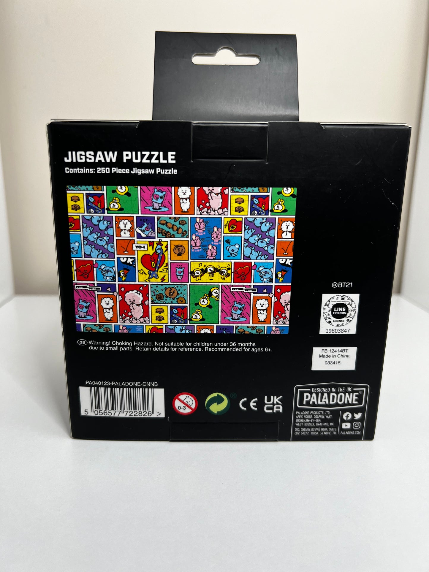 Paladone BT21 BTS 250 Piece Jigsaw Puzzle