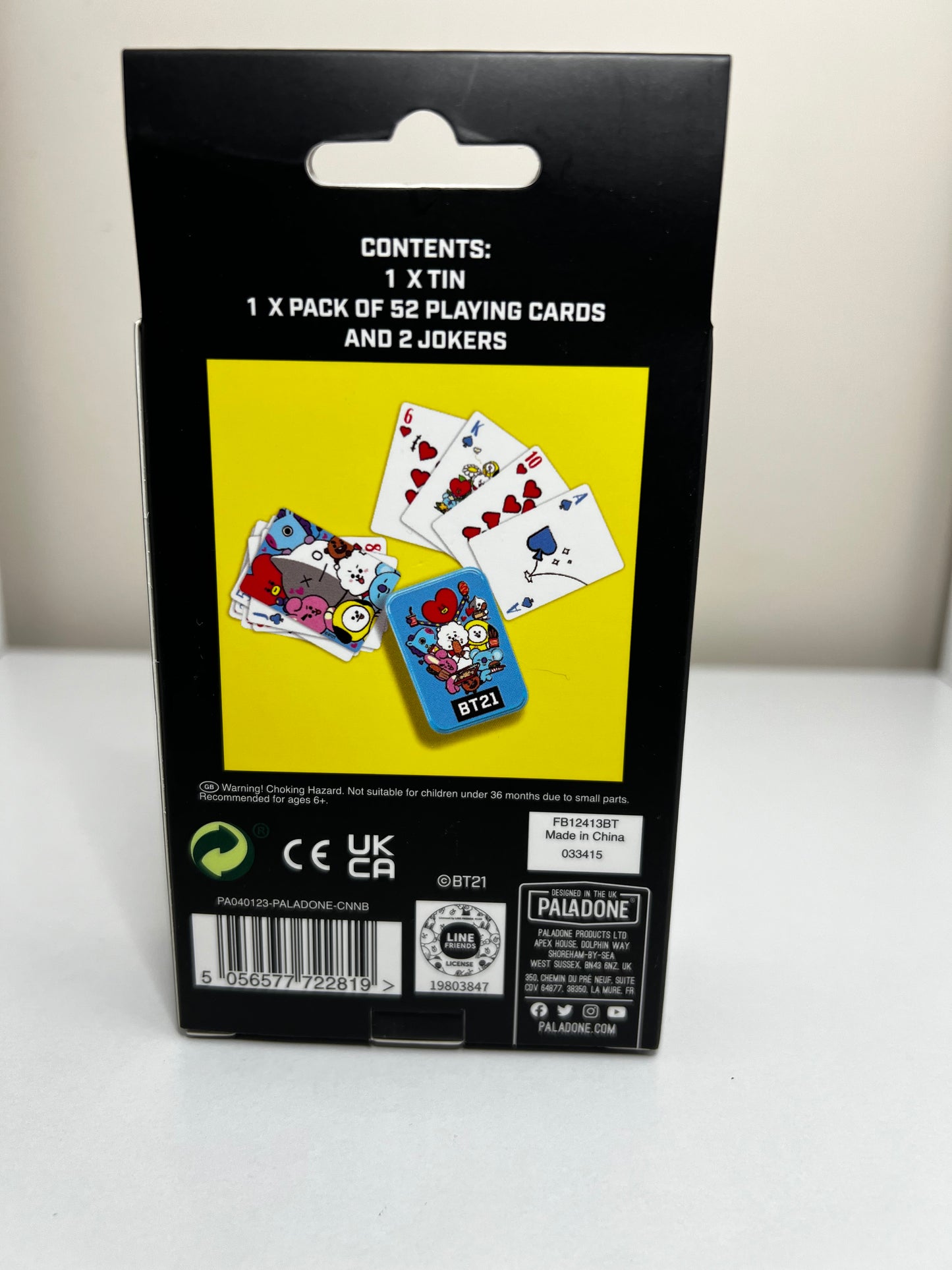 Paladone BT21 BTS Playing Cards 1 SET